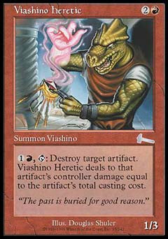 Viashino Heretic (Urza's Legacy) Medium Play