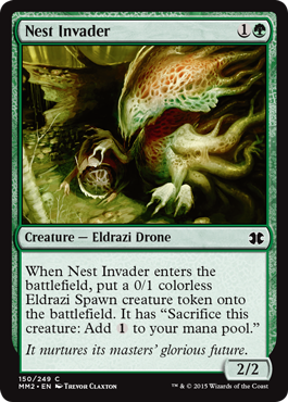 Nest Invader (Modern Masters 2015) Light Play