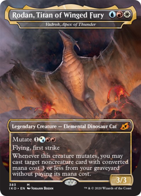 Rodan, Titan of Winged Fury (Ikoria: Lair of Behemoths) Light Play
