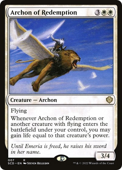 Archon of Redemption (Commander 2022 Starter Decks) Light Play
