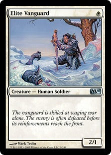 Elite Vanguard (Magic 2010 Core Set) Light Play