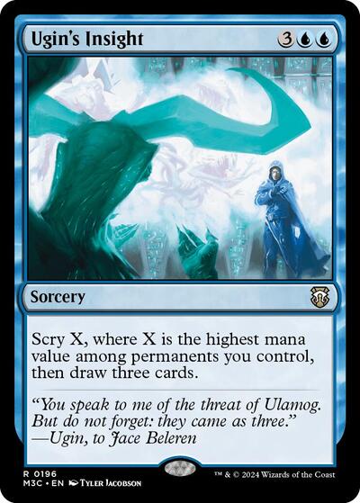 Ugin's Insight (Commander: Modern Horizons 3) Light Play