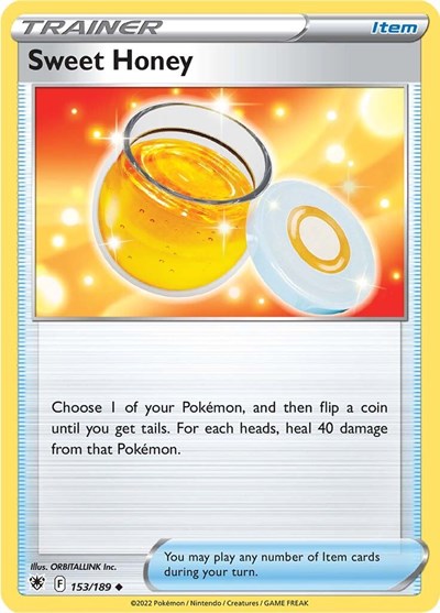 Sweet Honey (SWSH10: Astral Radiance) Light Play Reverse Holofoil