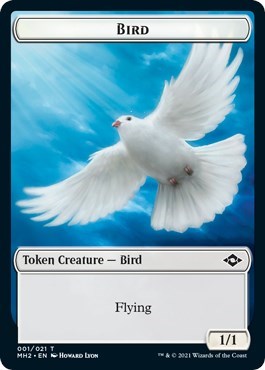 Bird Token (Modern Horizons 2) Light Play