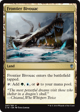 Frontier Bivouac (Commander 2016 Edition) Light Play