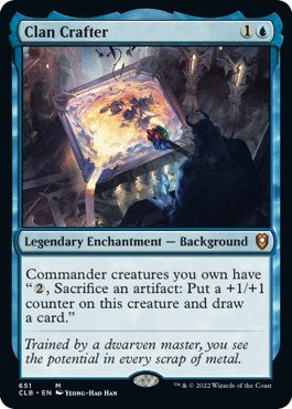 Clan Crafter (Commander Legends: Battle for Baldur's Gate) Light Play Foil