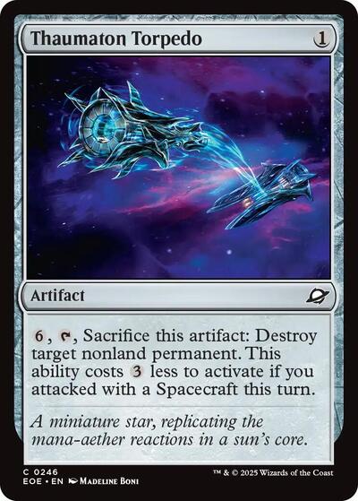 Thaumaton Torpedo (Edge of Eternities) Light Play Foil