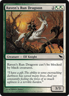 Raven's Run Dragoon (Shadowmoor) Light Play