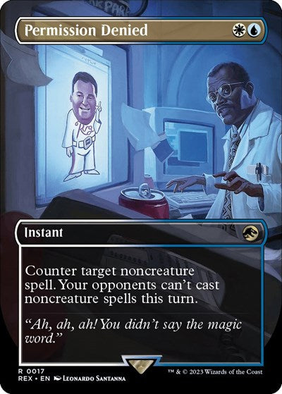 Permission Denied (Borderless) (Universes Beyond: Jurassic World Collection) Light Play