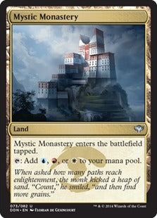 Mystic Monastery (Duel Decks: Speed vs Cunning) Light Play