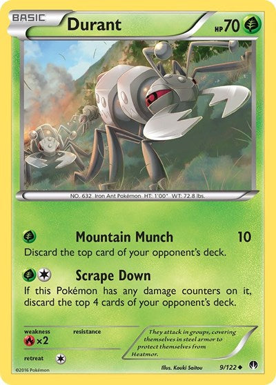 Durant (XY - BREAKpoint) Medium Play