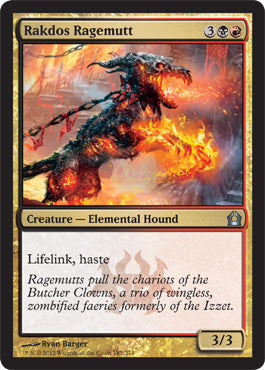 Rakdos Ragemutt (Return to Ravnica) Light Play Foil