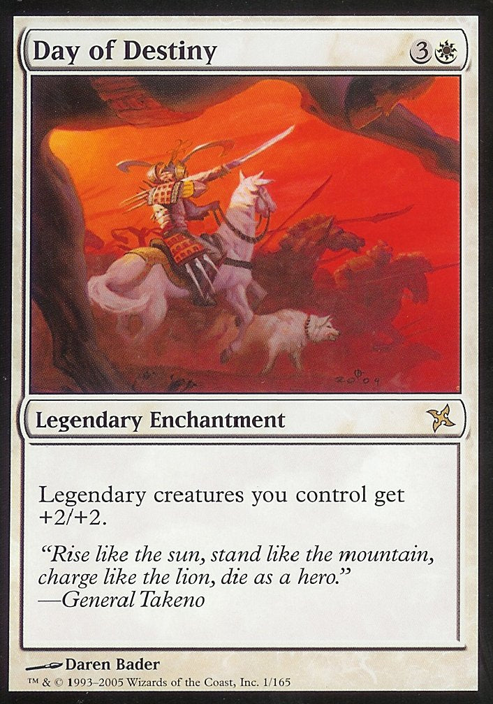 Day of Destiny (Betrayers of Kamigawa) Light Play