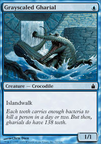 Grayscaled Gharial (Ravnica) Light Play
