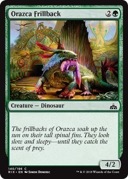 Orazca Frillback (Rivals of Ixalan) Light Play