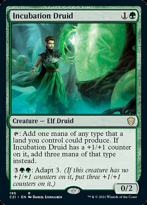 Incubation Druid (Commander 2021 Strixhaven) Light Play