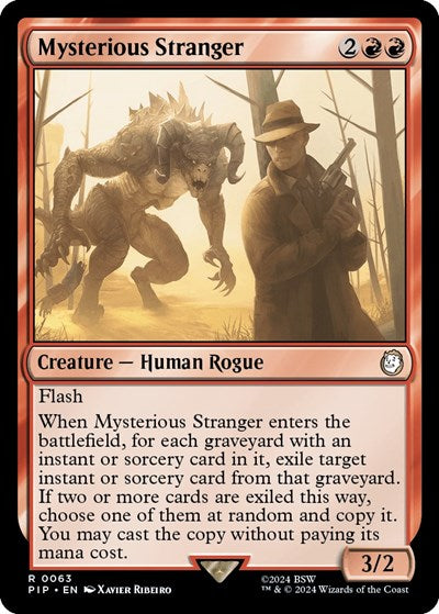 Mysterious Stranger (Universes Beyond: Fallout) Light Play