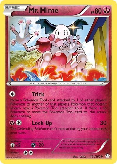 Mr. Mime (XY - Primal Clash) Light Play