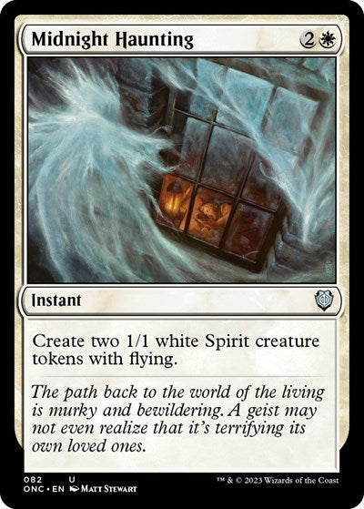 Midnight Haunting (Commander: Phyrexia: All Will Be One) Light Play