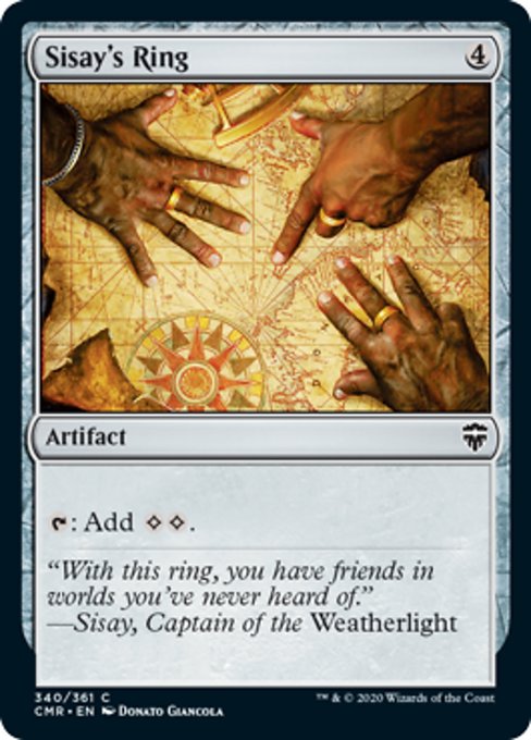 Sisay's Ring (Commander Legends) Light Play