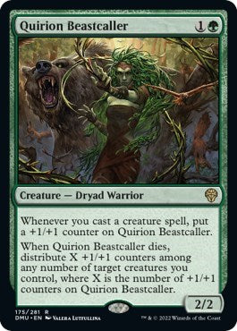 Quirion Beastcaller (Dominaria United) Light Play