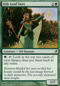 Gilt-Leaf Seer (Lorwyn) Light Play