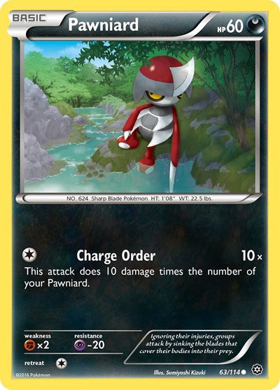 Pawniard (XY - Steam Siege) Medium Play