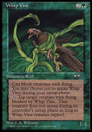 Whip Vine (Ensnared Bird) (Alliances) Light Play