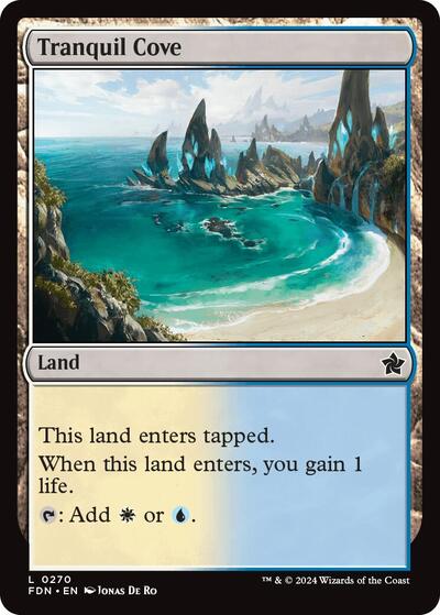 Tranquil Cove (Foundations) Light Play Foil