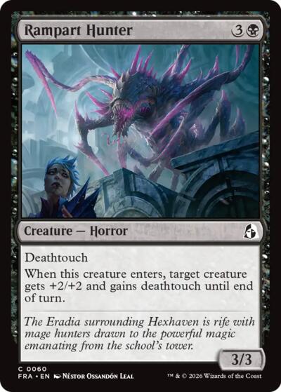 Rampart Hunter (Reality Fracture) Light Play Foil