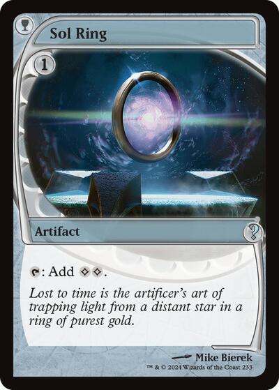 Sol Ring (Future Sight) (Mystery Booster 2) Light Play