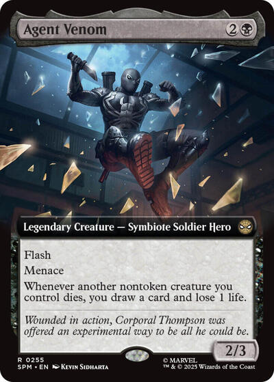 Agent Venom (Extended Art) (Marvel's Spider-Man) Light Play