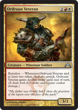 Ordruun Veteran (Gatecrash) Light Play