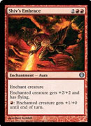 Shiv's Embrace (Duel Decks: Knights vs Dragons) Light Play