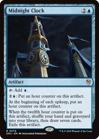 Midnight Clock (Commander: Aetherdrift) Medium Play