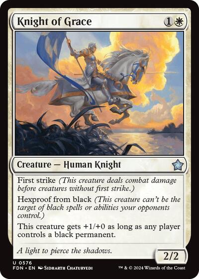 Knight of Grace (Foundations) Light Play