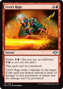 Urza's Rage (Modern Horizons) Light Play