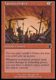 Latulla's Orders (Prophecy) Light Play