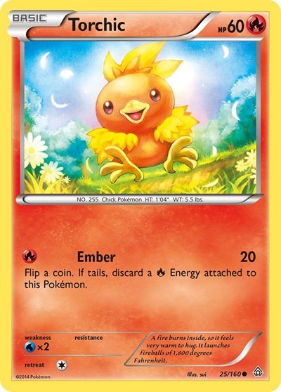 Torchic (XY - Primal Clash) Light Play
