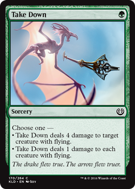 Take Down (Kaladesh) Light Play