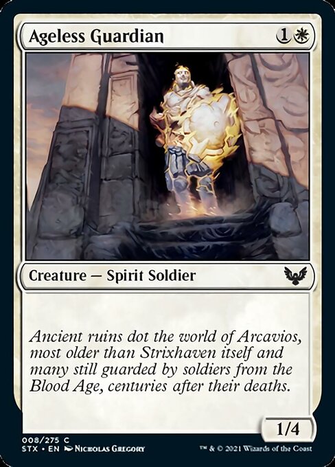 Ageless Guardian (Strixhaven) Light Play
