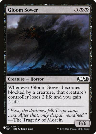 Gloom Sower (The List) Light Play
