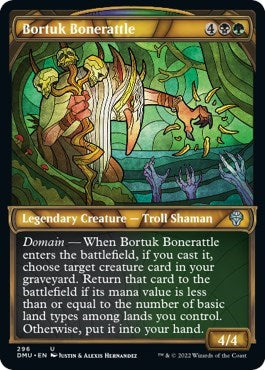 Bortuk Bonerattle (Showcase) (Dominaria United) Light Play