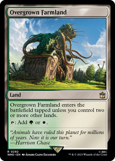 Overgrown Farmland (Universes Beyond: Doctor Who) Light Play