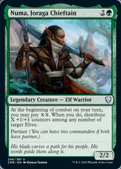Numa, Joraga Chieftain (Commander Legends) Light Play