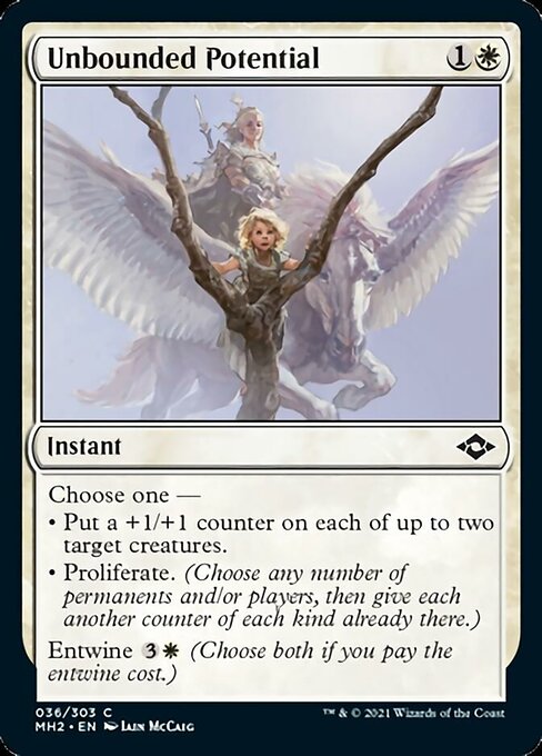 Unbounded Potential (Modern Horizons 2) Light Play Foil