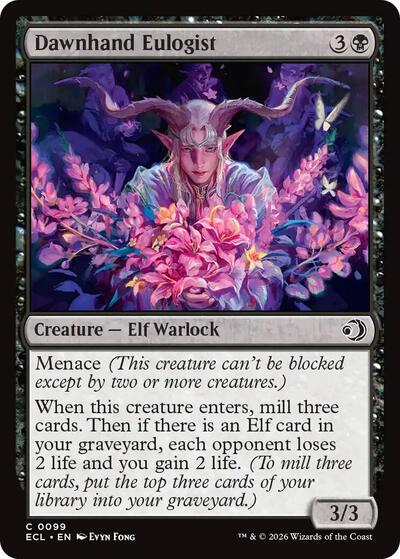 Dawnhand Eulogist (Lorwyn Eclipsed) Light Play