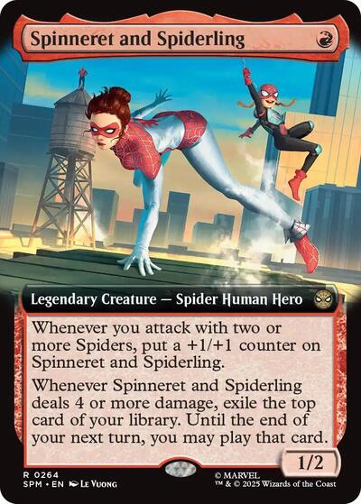 Spinneret and Spiderling (Extended Art) (Marvel's Spider-Man) Light Play