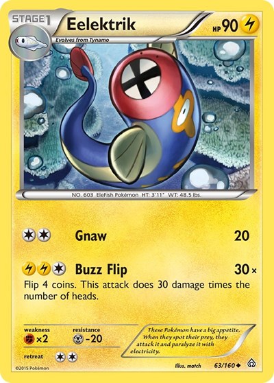 Eelektrik (XY - Primal Clash) Light Play