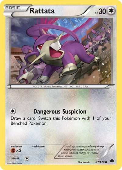 Rattata (XY - BREAKpoint) Heavy Play